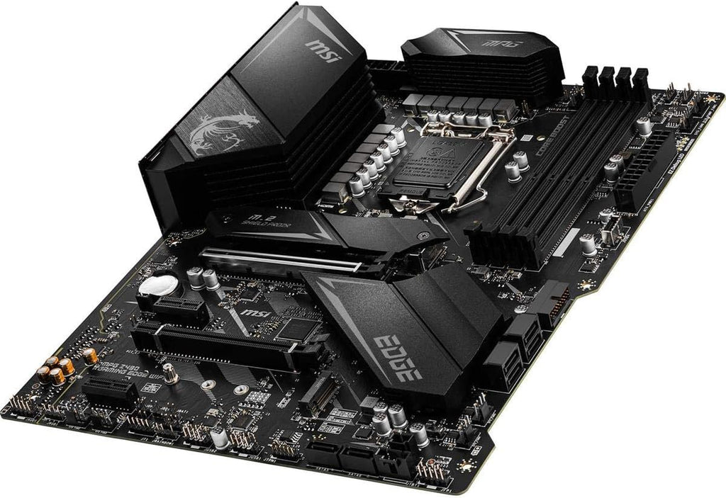 MPG Z490 Gaming Edge Wifi ATX Gaming Motherboard (10Th Gen Intel Core, LGA 1200 Socket, DDR4, CF, Dual M.2 Slots, USB 3.2 Gen 2, Wi-Fi 6, DP/HDMI, Mystic Light RGB)